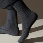 Men’s Cotton-Blend Dress Socks — 5-Pair Set - Image 6